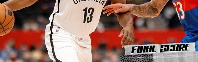 另类三巨头撑起篮网进攻 阿德爆发助球队逃出生天